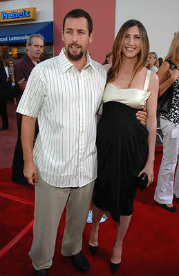 Adam Sandler and Jackie Sandler at the premiere of Universal Pictures' I Now Pronounce You Chuck & Larry