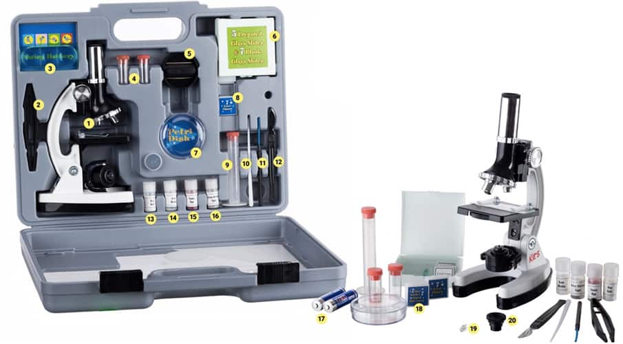 amscope microscope kit