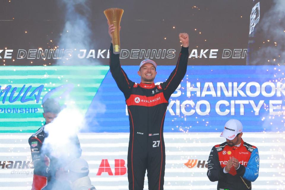 Jake Dennis came flying out of the traps at the start of the GEN3 era, recording a victory in Mexico (Getty Images)