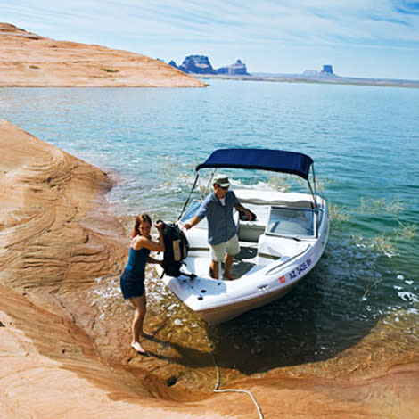 Motorboating: Lake Powell, AZ