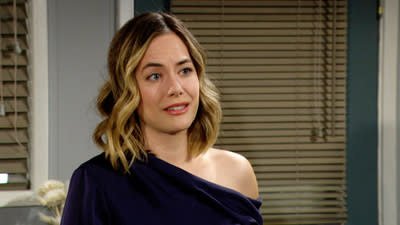  Hope (Annika Noelle) in The Bold and the Beautiful. 