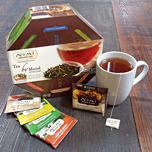 <p><strong>Numi Organic Tea</strong></p><p>amazon.com</p><p><strong>$26.69</strong></p><p><a href="https://www.amazon.com/dp/B0102KZ00C?tag=syn-yahoo-20&ascsubtag=%5Bartid%7C10063.g.34761507%5Bsrc%7Cyahoo-us" rel="nofollow noopener" target="_blank" data-ylk="slk:Shop Now;elm:context_link;itc:0;sec:content-canvas" class="link ">Shop Now</a></p><p>I think it would be impossible for my mom to choose her favorite tea, but luckily, with this tea sampler, she doesn’t have to. And neither does yours. </p>