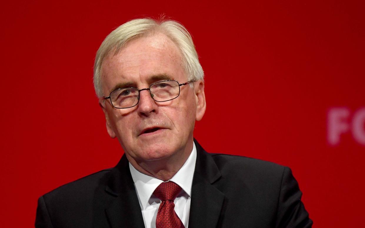 John McDonnell is a close ally of Jeremy Corbyn - PA