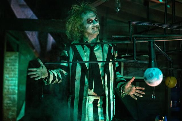 See Michael Keaton's Haunting Transformation for Beetlejuice Role