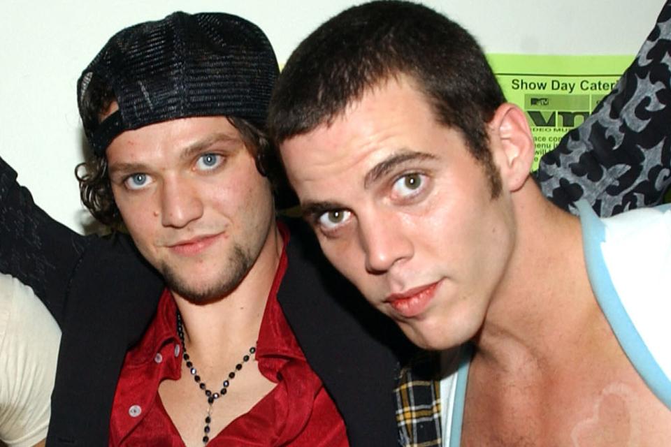 Bam Margera and Steve-O in 2002