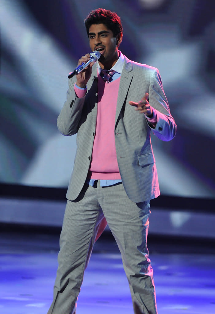 Anoop Desai performs "Dim All the Lights" by Donna Summer on "American Idol."