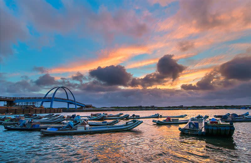 王功漁火夕照（圖／翻攝自交通部觀光局）