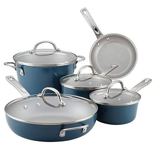 40) Nonstick Cookware Pots and Pans Set