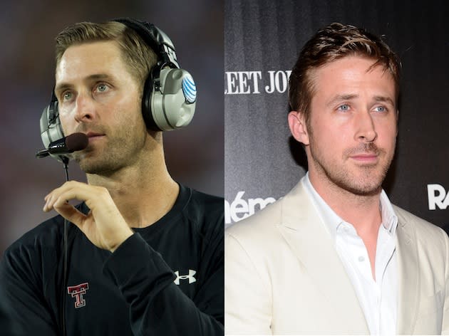 Does Kliff Kingsbury look like Ryan Gosling?