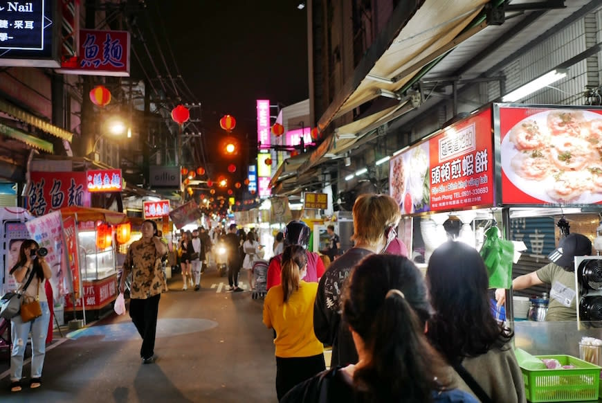 桃園觀光夜市｜頭頓煎蝦餅