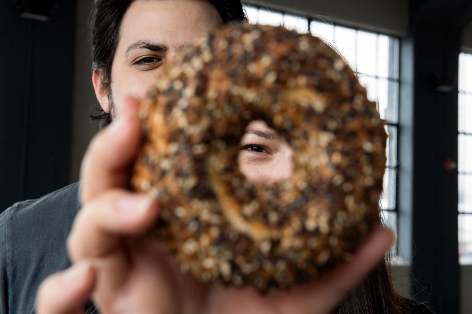 Alexandra and Jacob Cohen of Kismet Bagels grew their pandemic business into a storefront in Philadelphia, Pa.