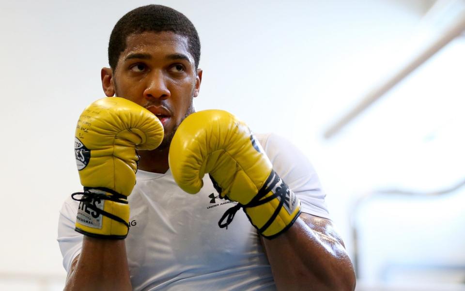 Anthony Joshua - Anthony Joshua confident he can keep crown as 'king of the jungle' in toughest match-up yet against Joseph Parker - Getty Images Europe