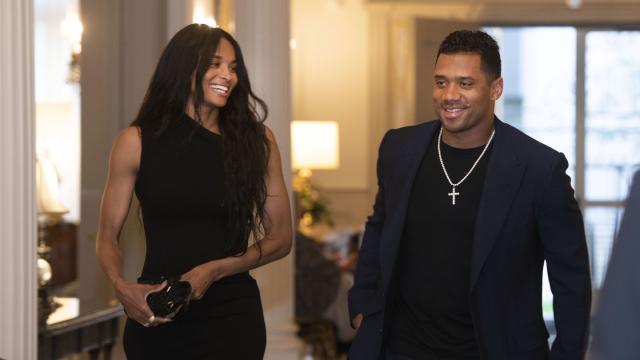 Ciara Proudly Cradles Baby Bump in Husband Russell Wilson's Football Jersey  - Parade: Entertainment, Recipes, Health, Life, Holidays