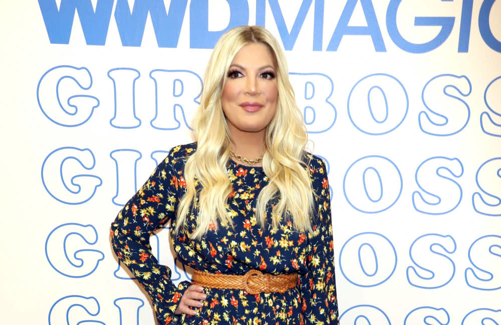 Tori Spelling is getting another boob job credit:Bang Showbiz