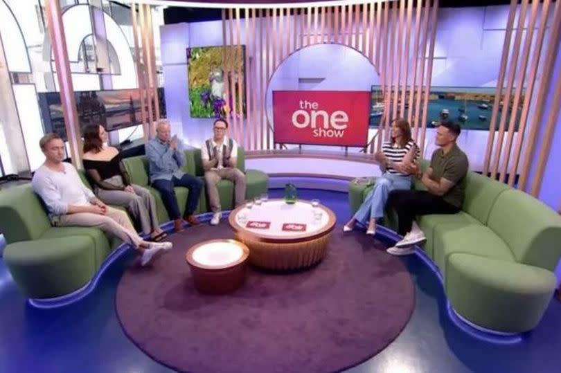 Tom Felton, Meg Bellamy, Steve Pemberton and Reece Shearsmith on The One Show