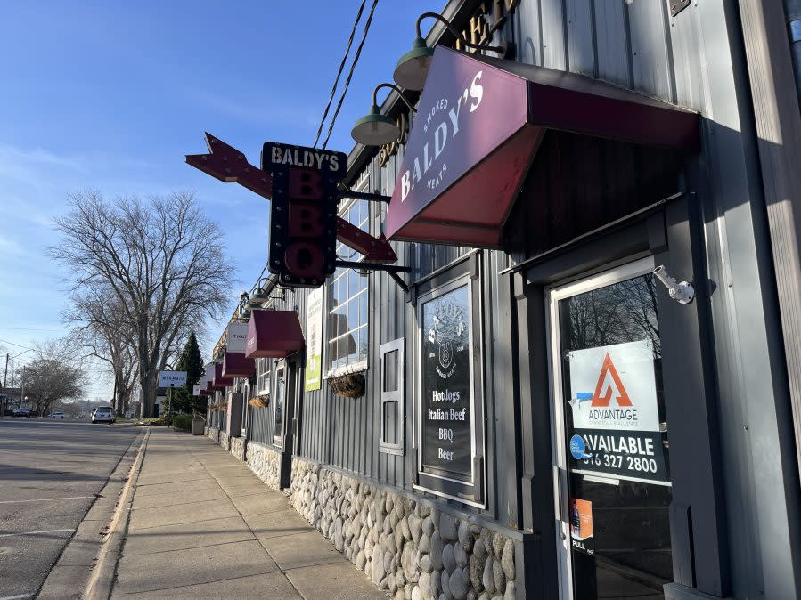 Baldy's Smoked Meats in Saugatuck. (March 12, 2024)