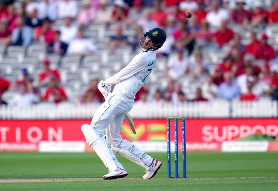 Marco Jansen avoids the ball (Adam Davy/PA) (PA Wire)