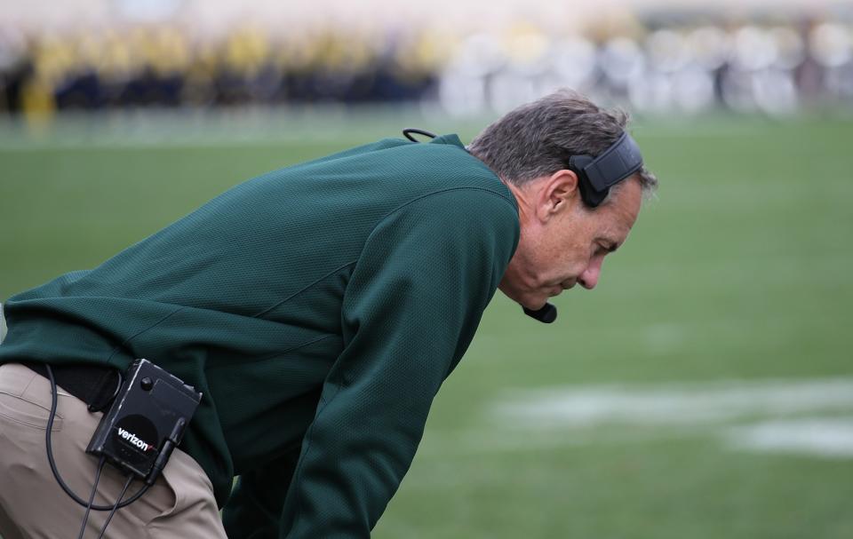 Mark Dantonio is suffering his first losing season at Michigan State since 2009. (Getty Images)