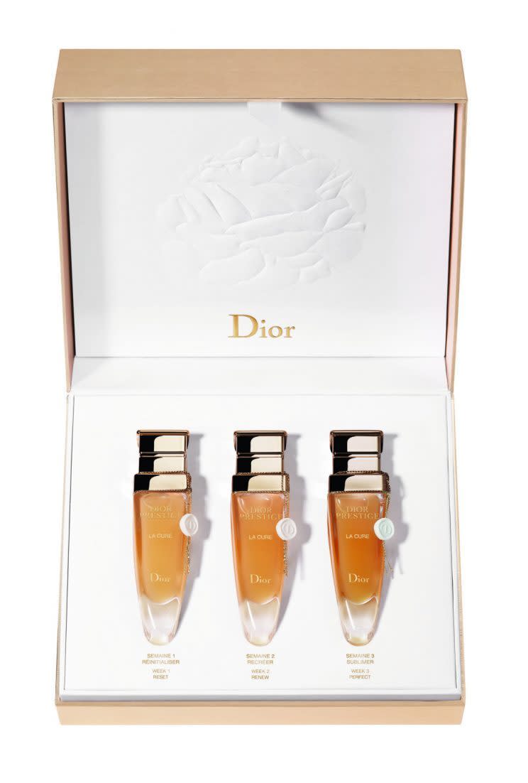 Dior Prestige La Cure. (Photo: Courtesy of Dior)