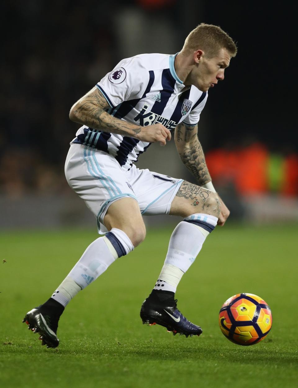 James McClean could feature for West Brom