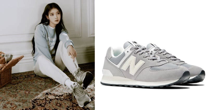 New Balance 574灰夜藍為新配色 圖片來源：New Balance