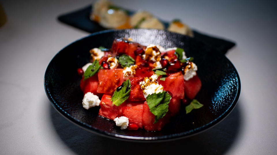 Watermelon and Turkish Cheese Salad (PHOTO: Zat Astha/Yahoo Lifestyle SEA)