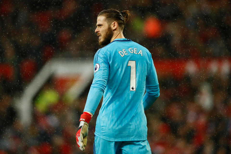 He’s in again: Manchester United keeper David de Gea makes the team