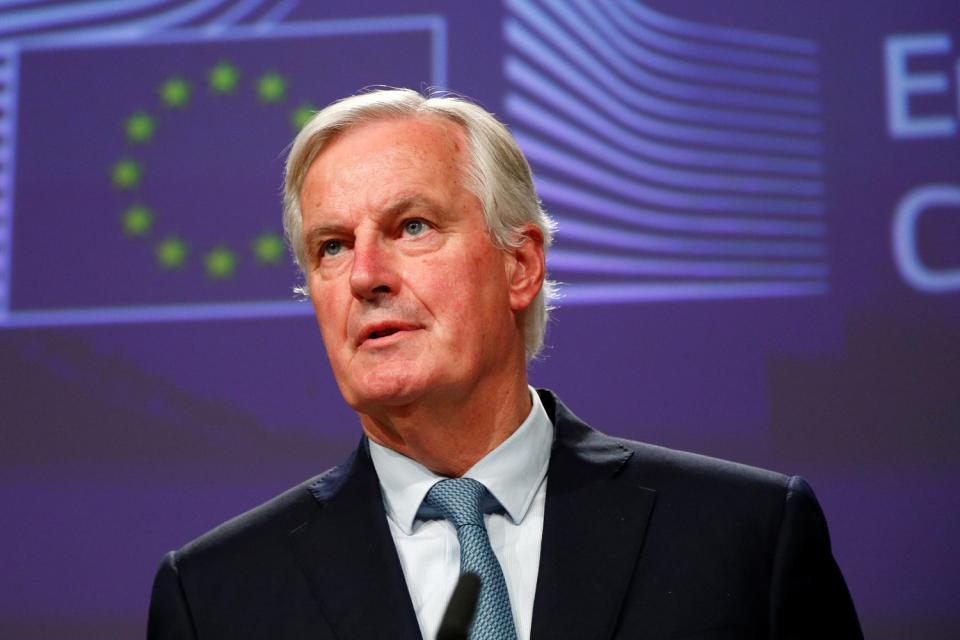 Michel Barnier will discuss trade negotiation plans with the EU27 (Reuters)