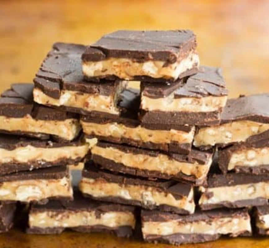 <p>Joy Filled Eats</p><p>Buttery Walnut Toffee Bark is so easy but so satisfying. Made with only six ingredients, it is sugar-free, grain-free and low-carb!</p><p><a href="https://joyfilledeats.com/buttery-walnut-toffee/" rel="nofollow noopener" target="_blank" data-ylk="slk:Get the recipe!;elm:context_link;itc:0;sec:content-canvas" class="link ">Get the recipe!</a></p><p><strong>Related: <a href="https://www.yahoo.com/lifestyle/101-best-easter-recipes-delicious-202643568.html" data-ylk="slk:101 Best Easter Recipes;elm:context_link;itc:0;sec:content-canvas;outcm:mb_qualified_link;_E:mb_qualified_link;ct:story;" class="link  yahoo-link">101 Best Easter Recipes</a></strong></p>