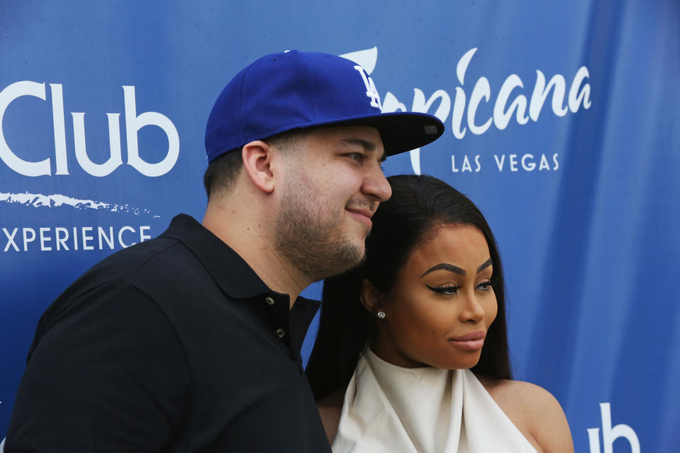 Rob Kardashian and&nbsp;Blac Chyna have taken their private feuds public before. This time, experts say Kardashian may have gone too far. (Photo: Gabe Ginsberg via Getty Images)