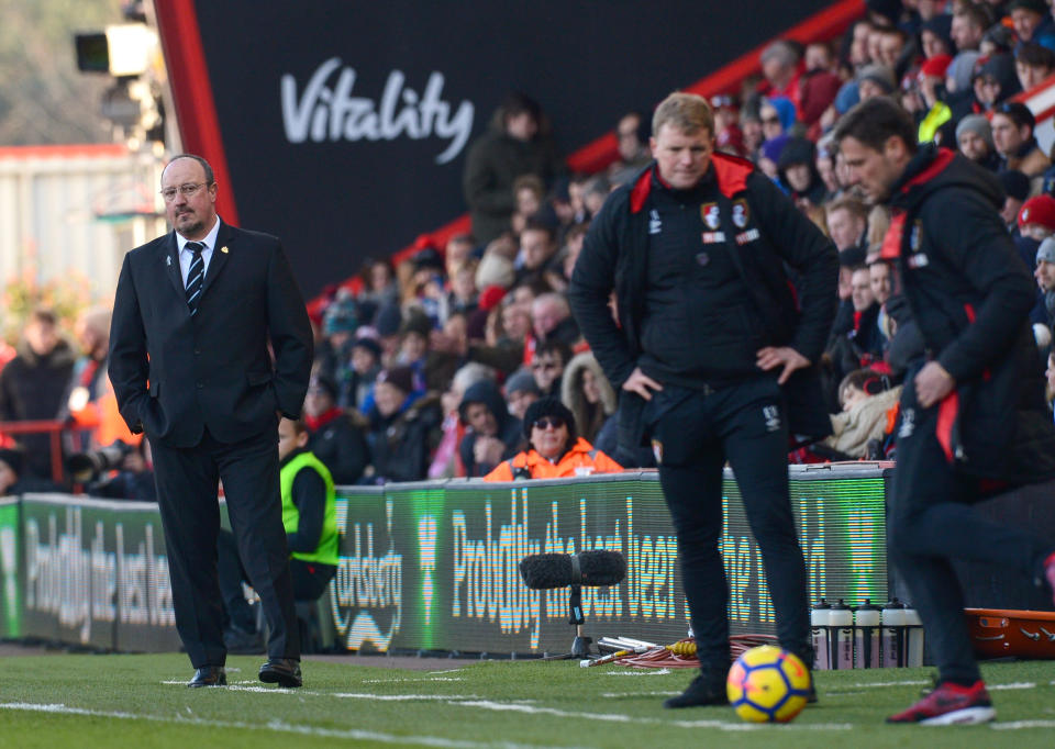 Eddie Howe was somewhat fortunate that Newcastle manager Rafa Benitez went too defensive near the end of the game, allowing us to control the final 10 minutes.
