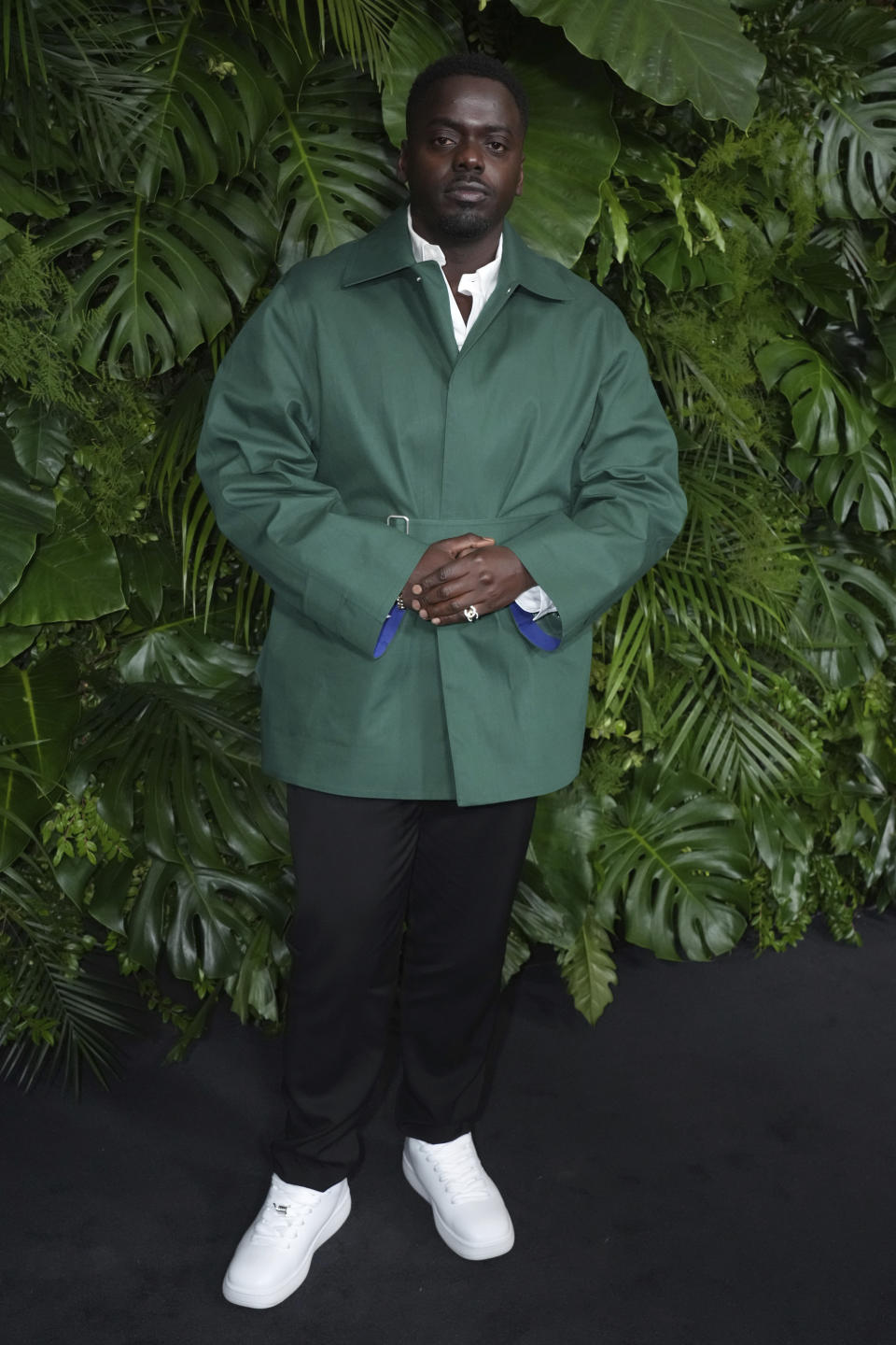 Daniel Kaluuya arrives at Chanel's 15th Annual Pre-Oscar Awards Dinner on Saturday, March 9, 2024, at the Beverly Hills Hotel in Los Angeles. (Photo by Jordan Strauss/Invision/AP)