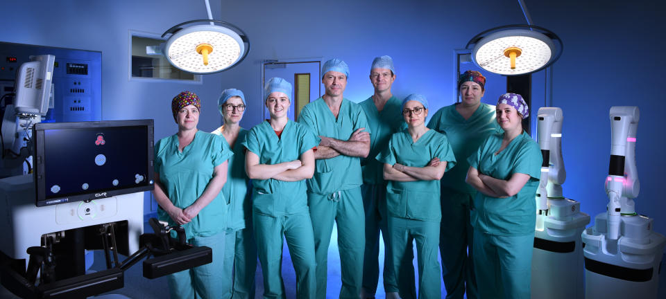 Western General Hospital team