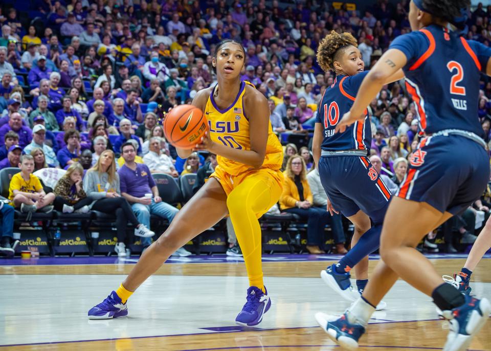 Angel Reese and LSU are trying to make their case for a No. 1 seed in the NCAA Tournament.