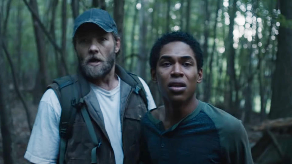 Joel Edgerton and Kelvin Harrison Jr. in It Comes at Night