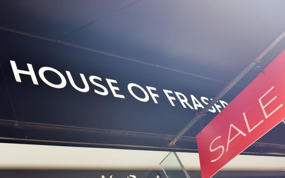 House of Fraser was bought by Mike Ashley after it collapsed into administration - Matthew Chattle / Barcroft Images