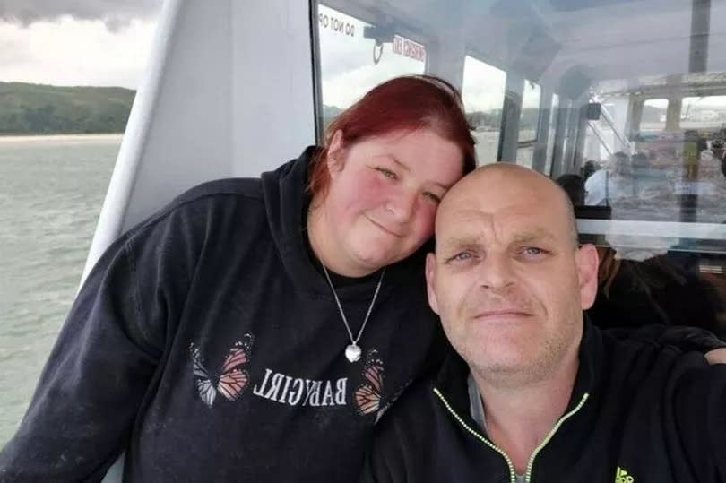 Kevin Viles, from Runcorn, died age 41 after a crash on the A533 Southern Expressway. Picture of him and his wife, Emma