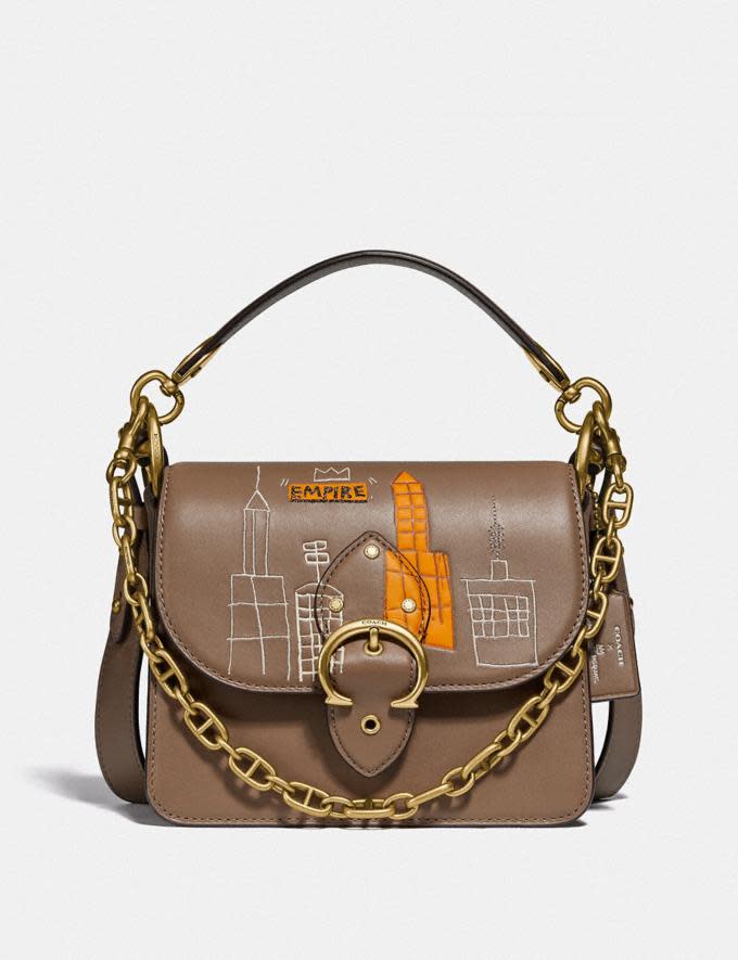 Coach X Jean-Michel Basquiat Beat Shoulder Bag 18. Image via Coach.