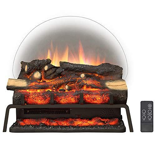 9) LegendFlame Free Standing Electric Fireplace Log Set