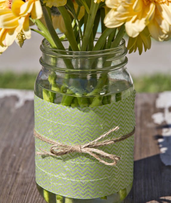 Flower Pot Mason Jar