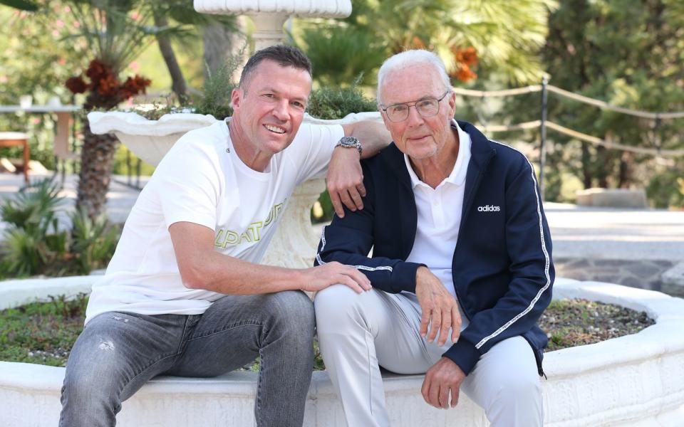 Lothar Matthäus (links) und Franz Beckenbauer verbindet eine innige Freundschaft.  (Bild: 2020 Gisela Schober/Gisela Schober)