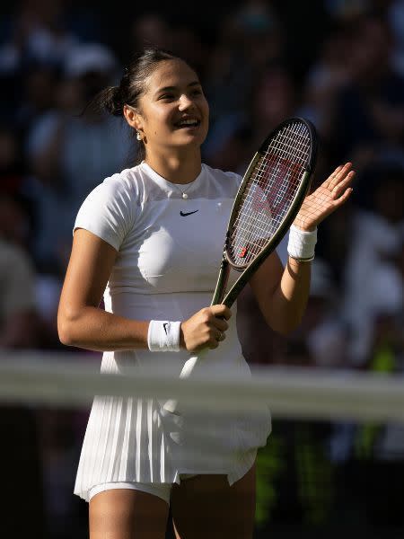 emma Raducanu tiffany wimbledon