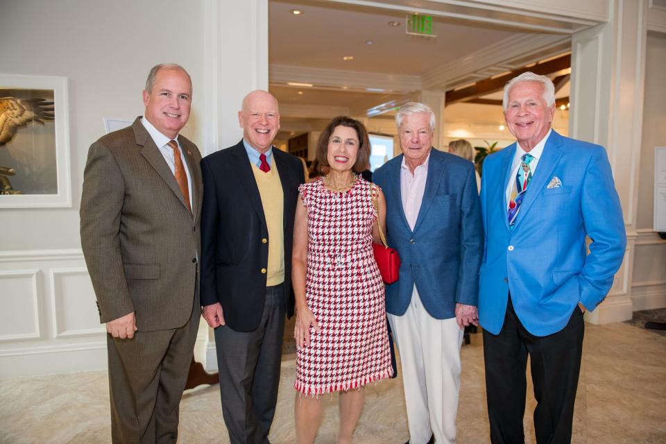 Ed Ciampi, Knight Kiplinger, Phyllis & Jerry Rappaport and Frank Byers