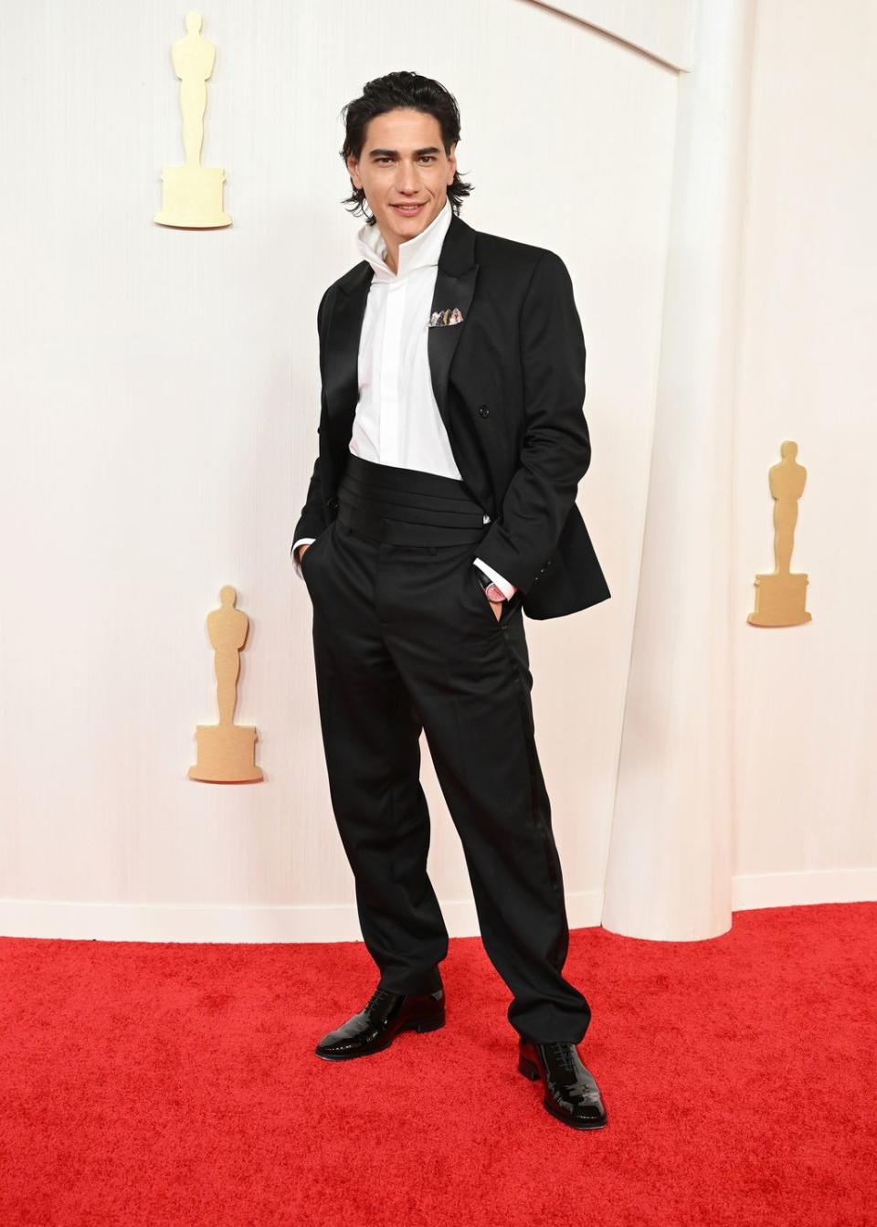 enzo vogrincic, oscars 2024 red carpet