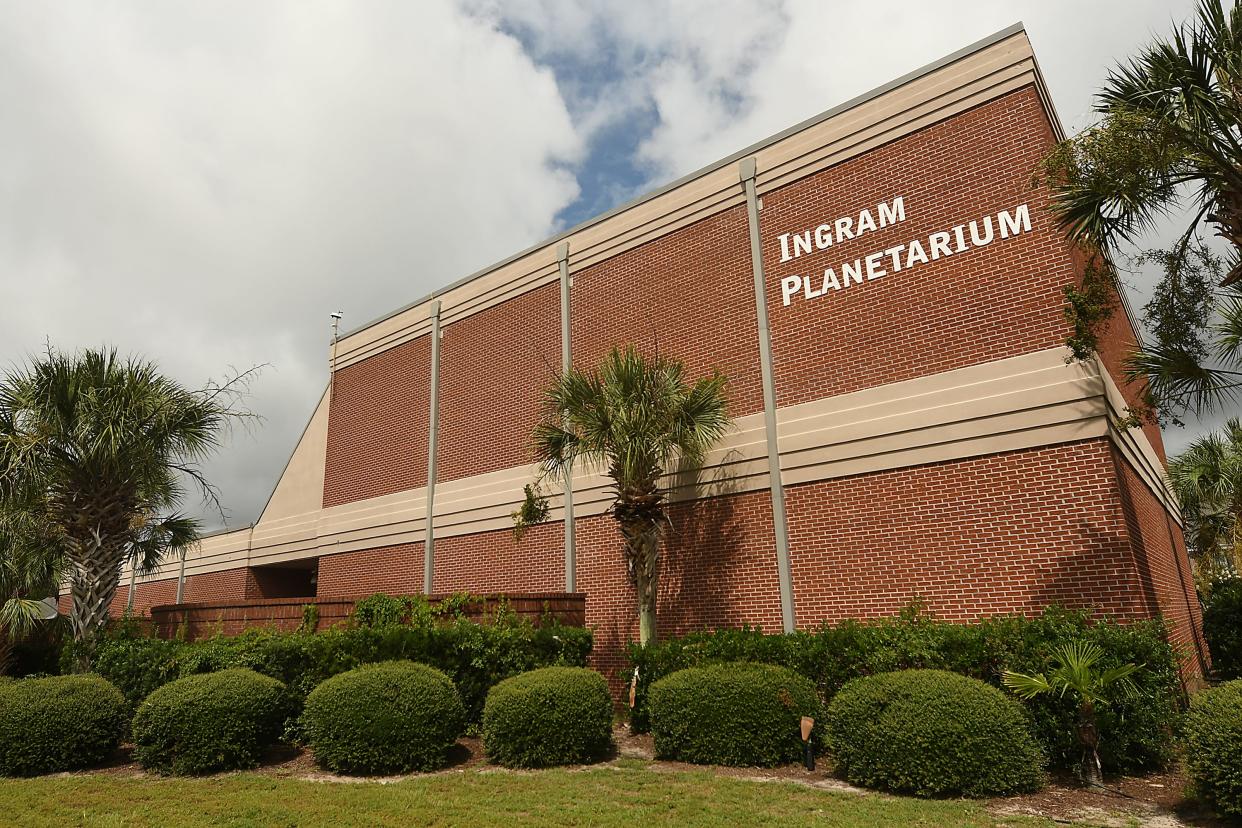 The Ingram Planetarium is one of a few attractions in Sunset Beach.