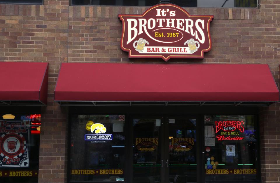 Brothers Bar & Grill is located at 25 S Dubuque St #4000, Iowa City, open from 11 a.m. to 2 a.m.