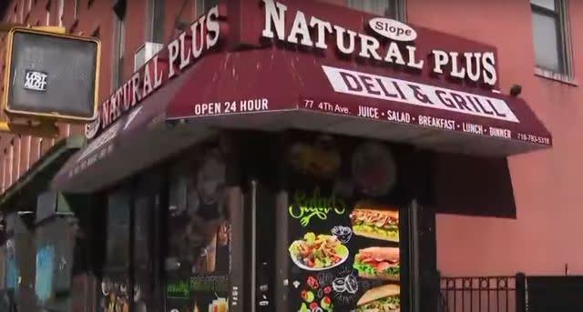 <p>PIX11 News/YouTube</p> A picture of Slope Natural Plus Deli & Grill