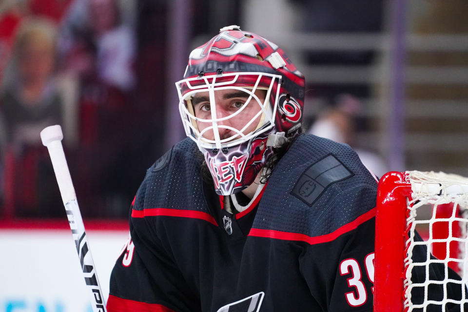 Calder Trophy finalist: Alex Nedeljkovic, Carolina Hurricanes