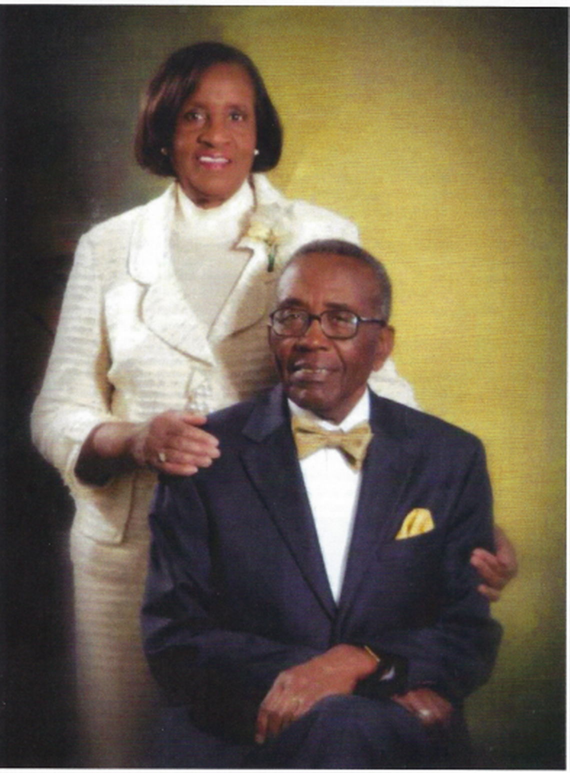 Reaner Shannon with her husband of 62 years, Henry Shannon