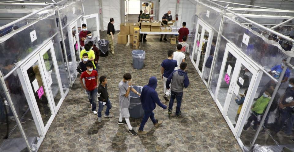 Temporary Processing Facilities cbp migrant children border patrol